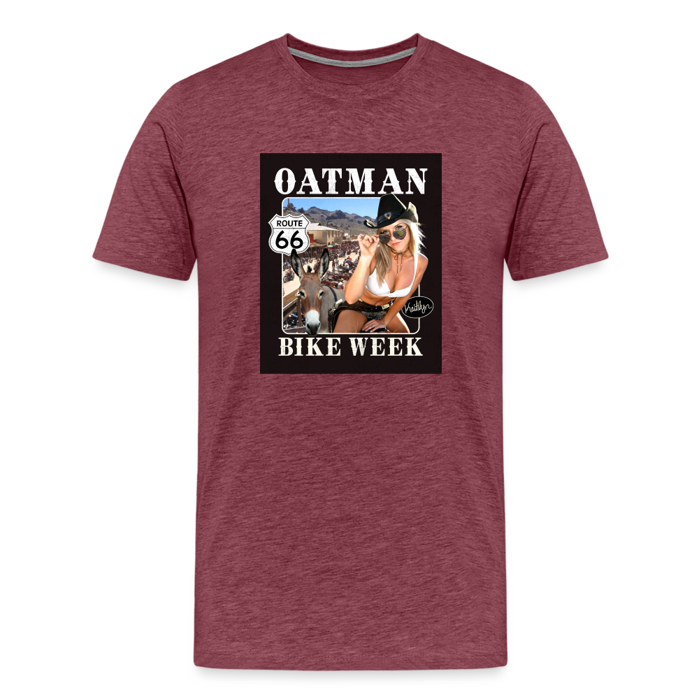 Bike Week Shirt #76577 - heather burgundy